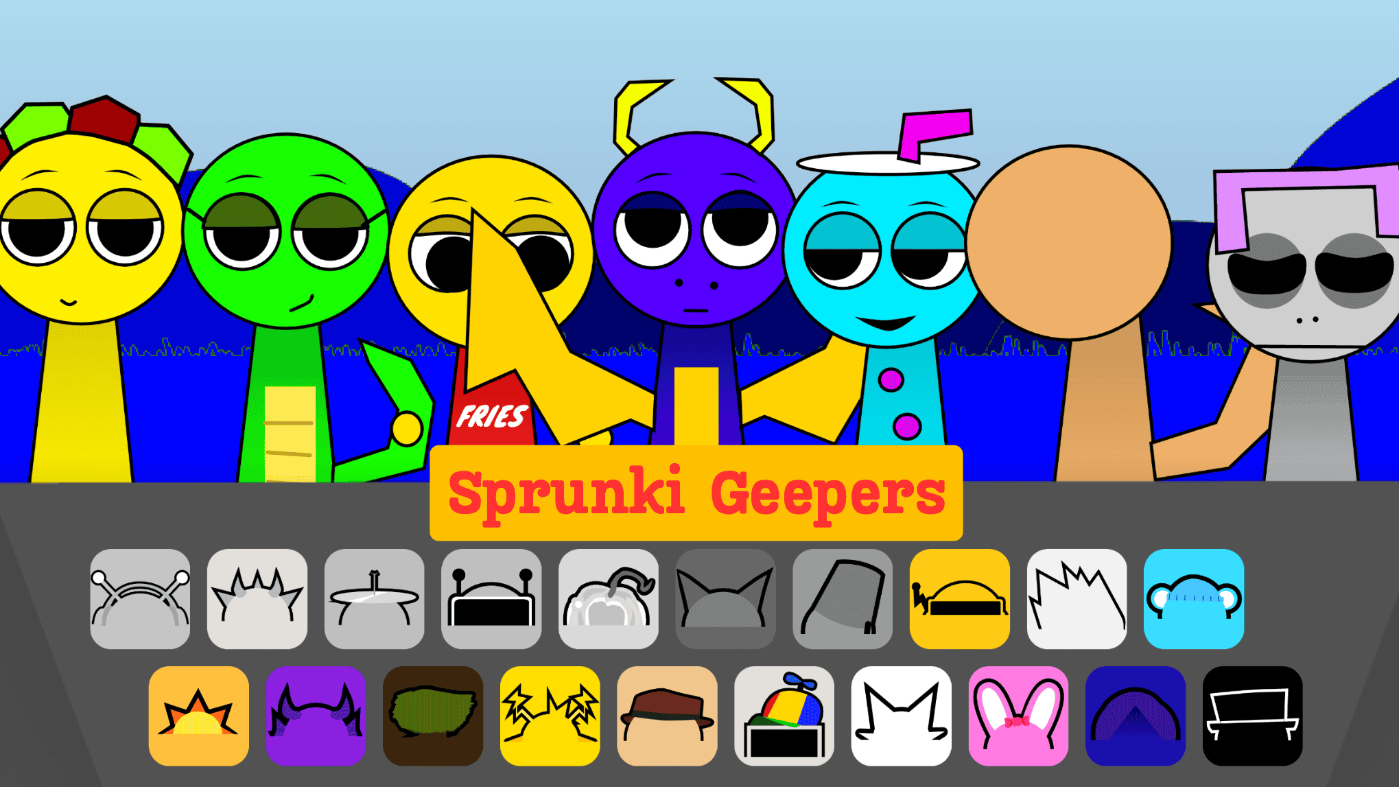 Interactive but with more added sprunki's remix-2